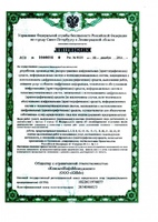 Лицензия ФСБ